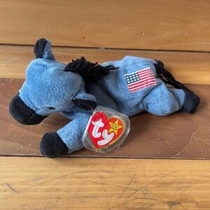Ty Lefty style 4085 donkey beanie baby